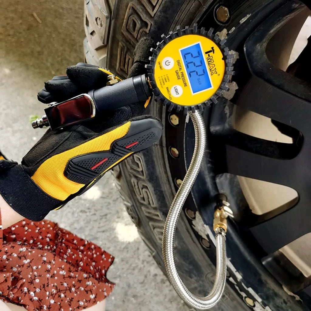 T-MAX|مقاس ضغط كاوتش ديجيتال ديفليتور وانفليتور