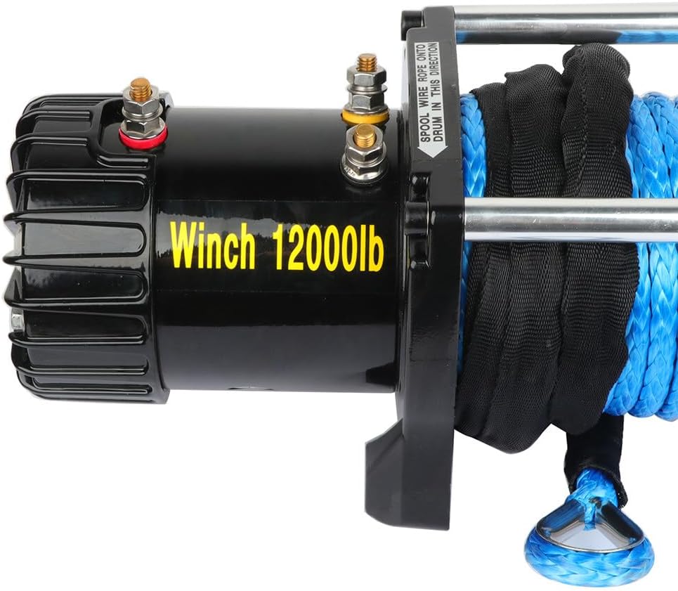 ونش سحب تصميم مفتوح 12000رطل 4000وات 24متر حبل سينستك