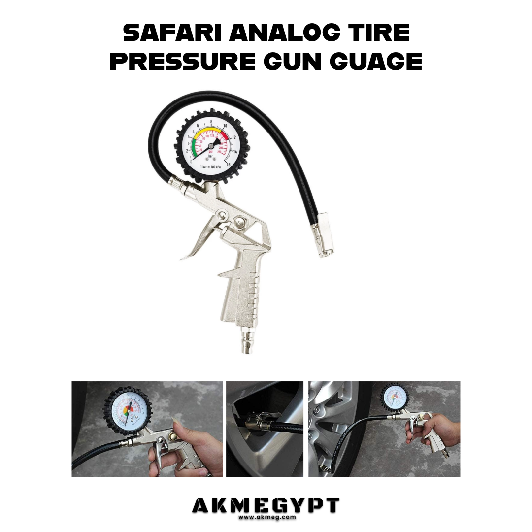 SAFARI|مقاس ضغط كاوتش بالمسدس ماركة سفاري