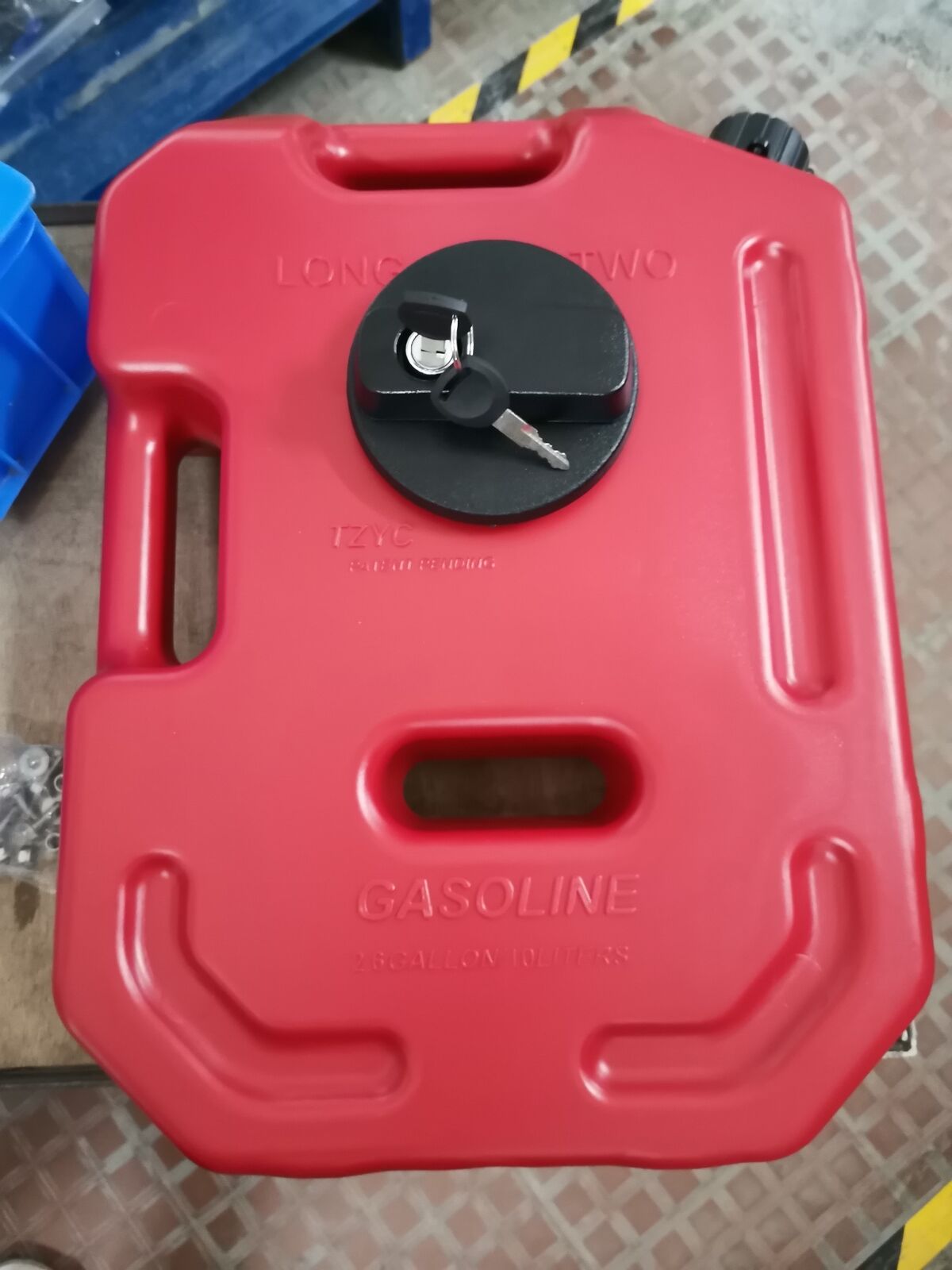 قفل جركن بنزين بلاستك